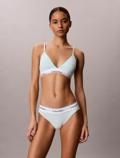 Licht gevoerde triangel bralette - Icon Cotton Modal
