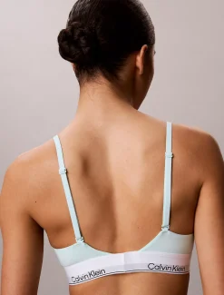 Licht gevoerde triangel bralette - Icon Cotton Modal