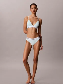 Licht gevoerde triangel bralette - Icon Cotton Modal