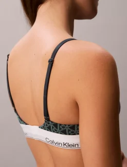 Licht gevoerde triangel bralette - Icon Cotton Modal