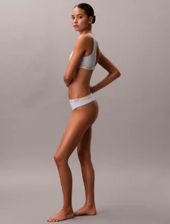 Licht gevoerde triangel bralette - Heritage Cotton Stretch