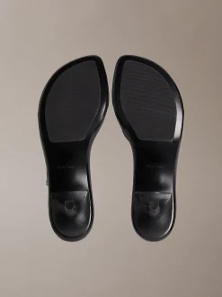Lina - Leren sandalen met kitten heel