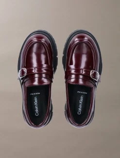 Loafers met dikke plateauzool voor kinderen