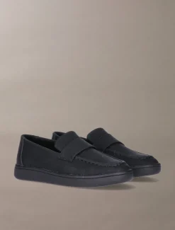 Loafers met kinderschortmotief