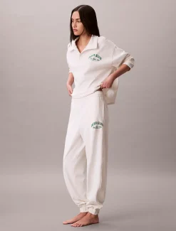 Loungejoggingbroek met logo - Icon Cotton Jersey
