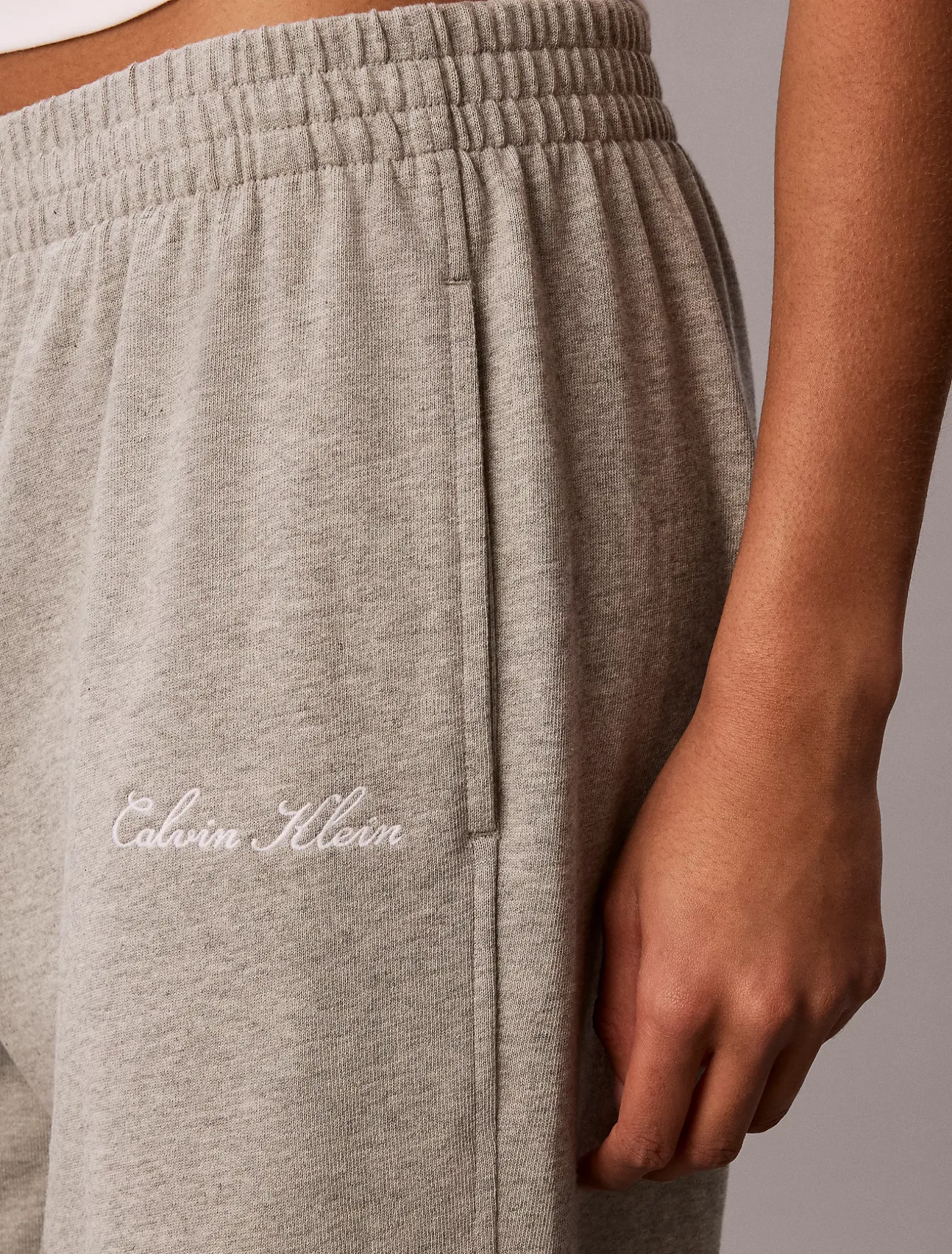 Loungesweatbroek met logo - Icon Cotton Jersey