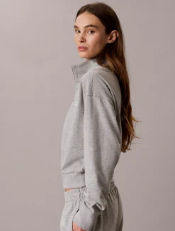 Loungesweatshirt met logo - Icon Cotton Jersey