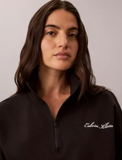 Loungesweatshirt met logo - Icon Cotton Jersey