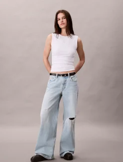 Low Rise Baggy Jeans