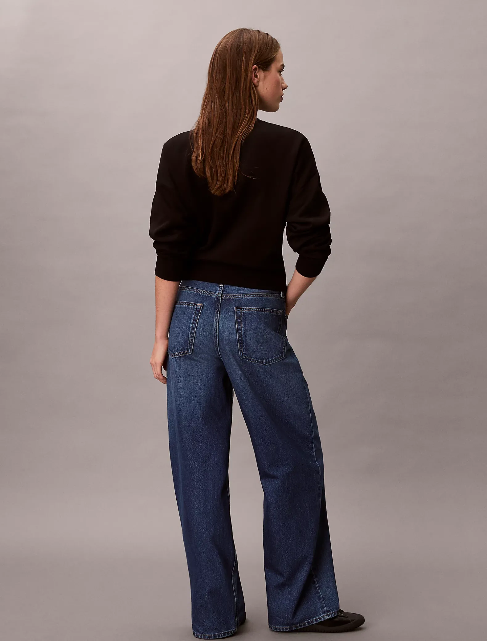 Low Rise Baggy Jeans