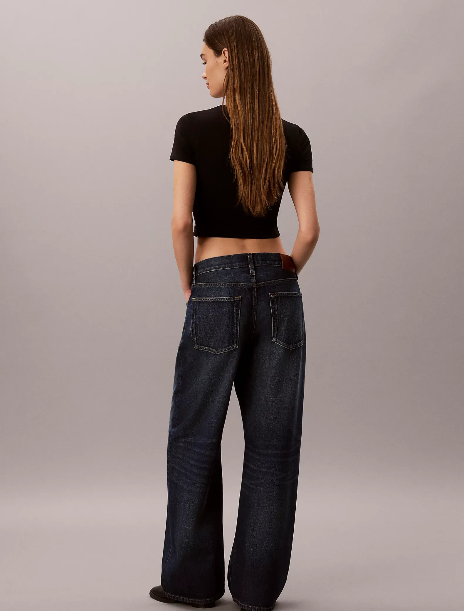 Low Rise Baggy Jeans