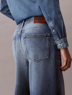 Low Rise Distressed Baggy Jeans