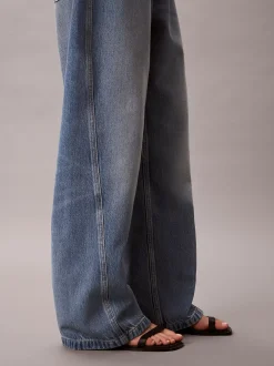Low Rise Twisted Baggy Jeans