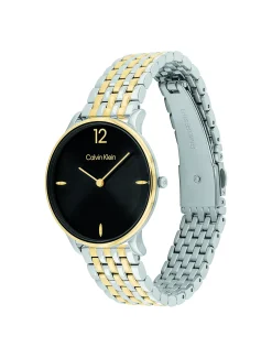 Luxe tweekleurig armbandhorloge