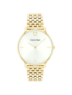 Luxe verguld stalen armbandhorloge