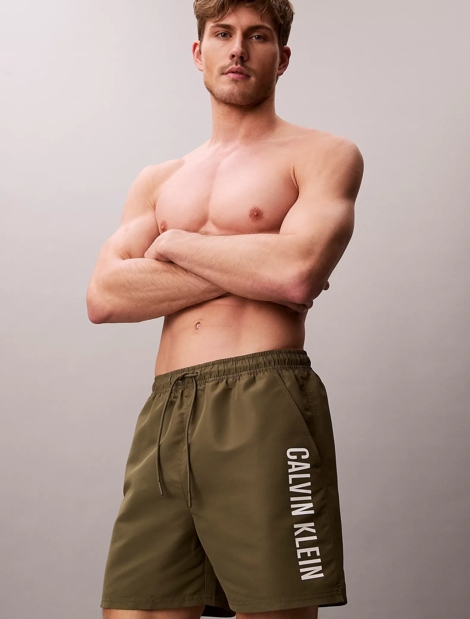 Medium zwemshort met trekkoord - Intense Power