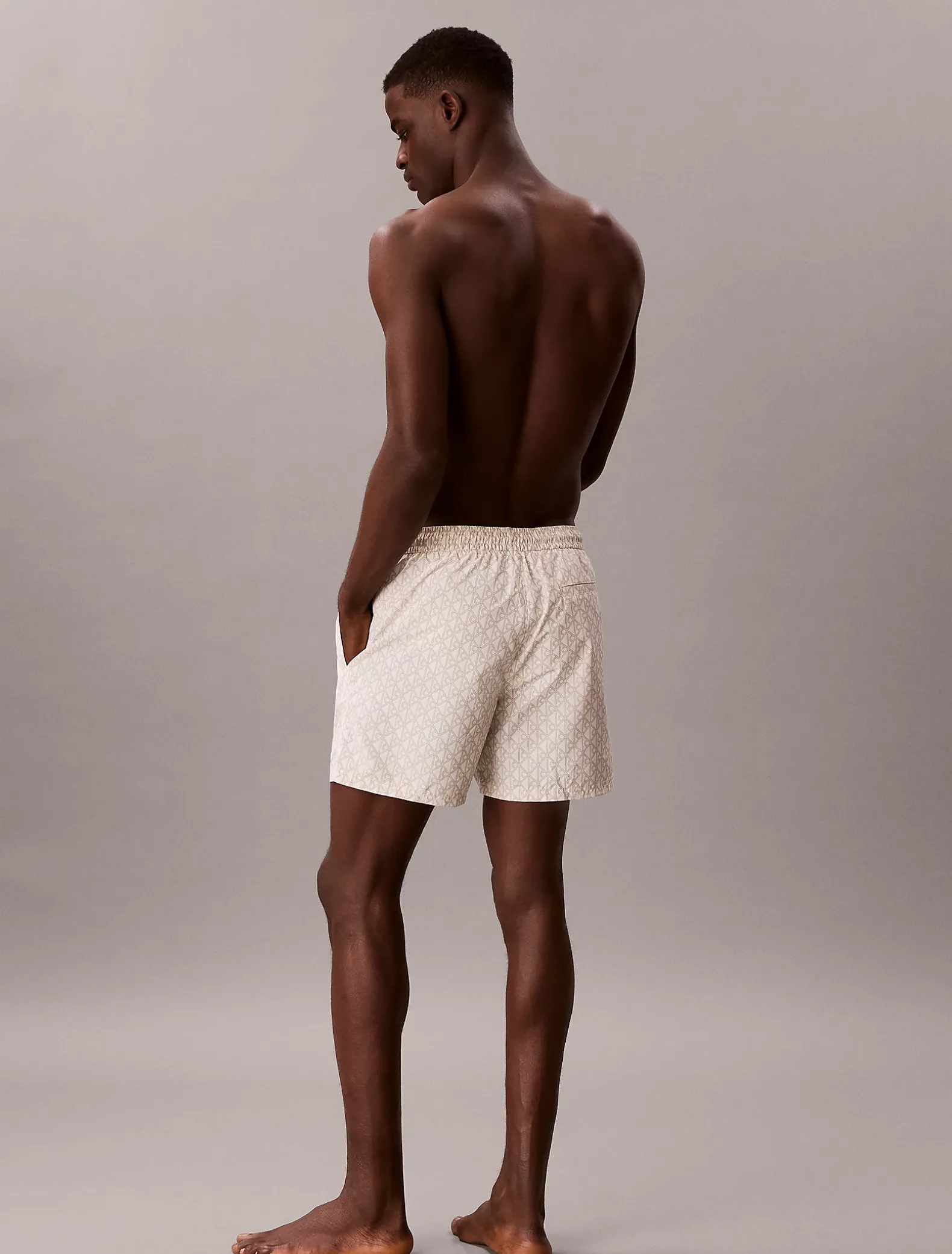 Medium zwemshort met trekkoord - Essentials
