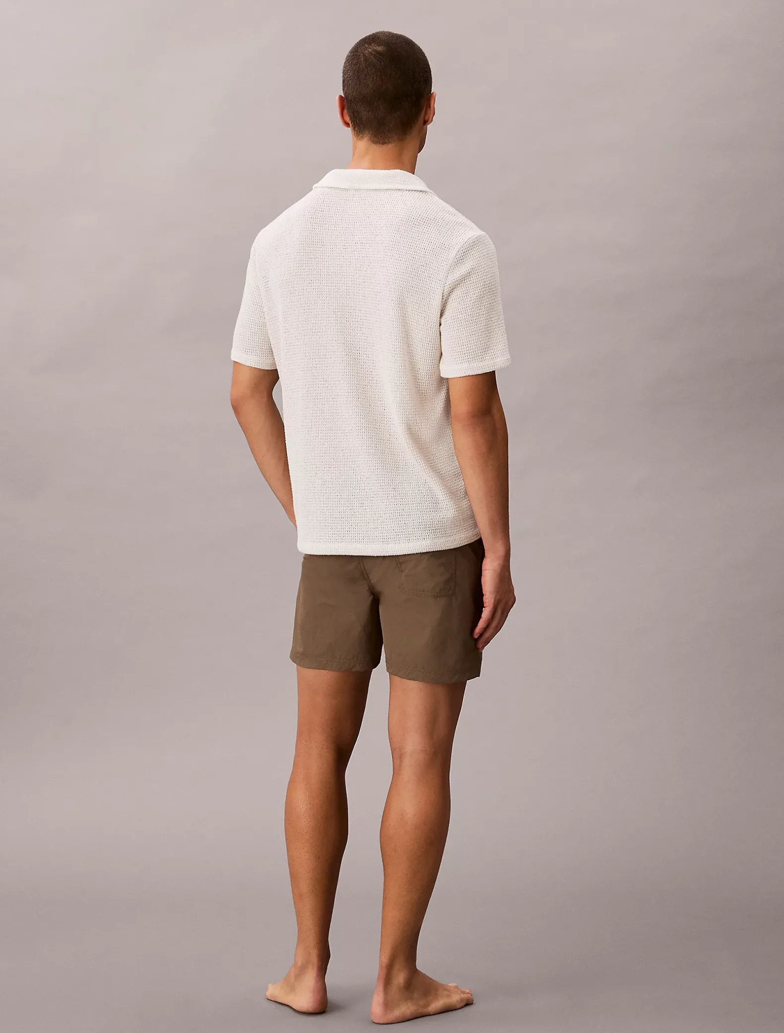 Medium zwemshort met trekkoord - CK Tech