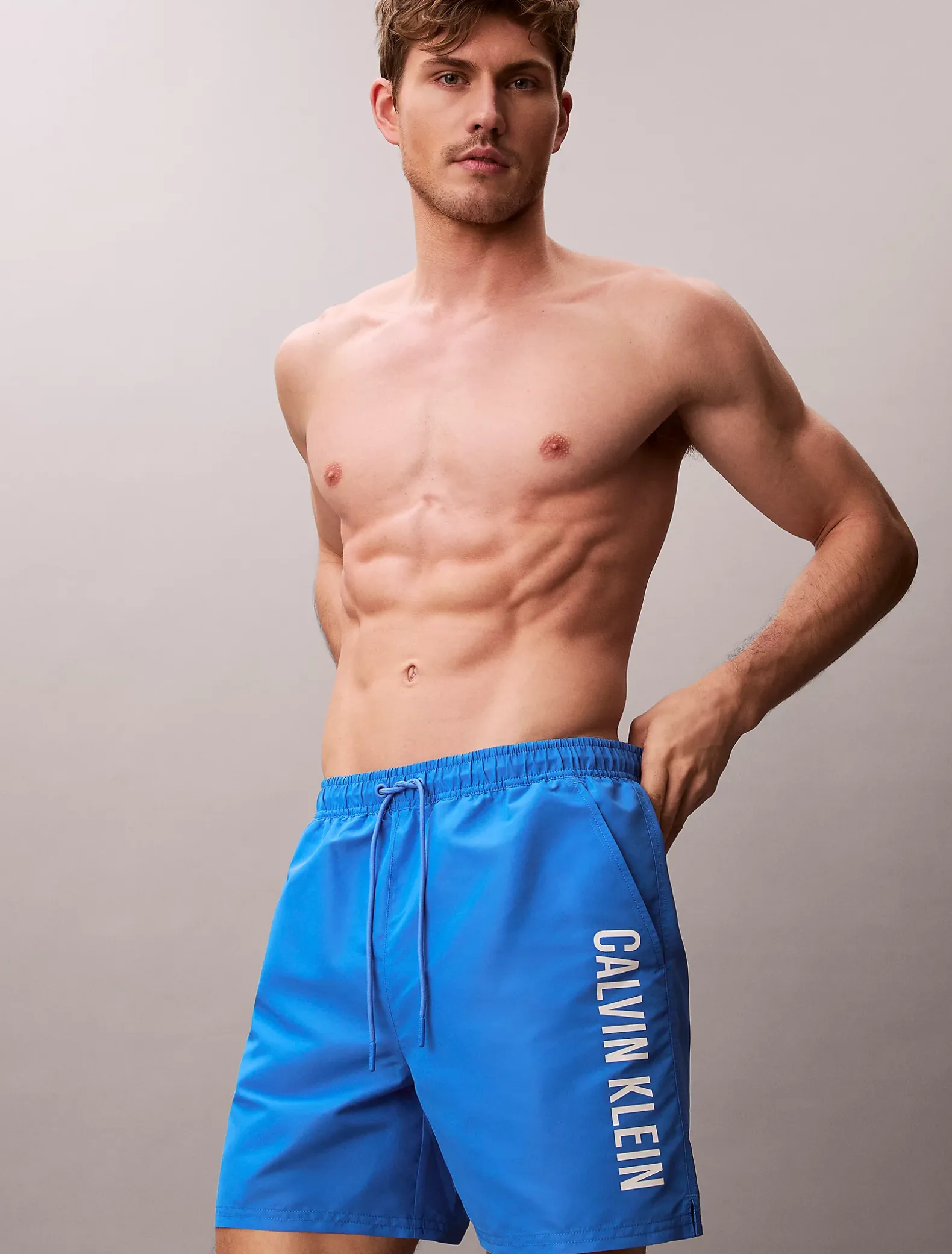 Medium zwemshort met trekkoord - Intense Power