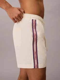 Medium zwemshort met trekkoord - CK Icon
