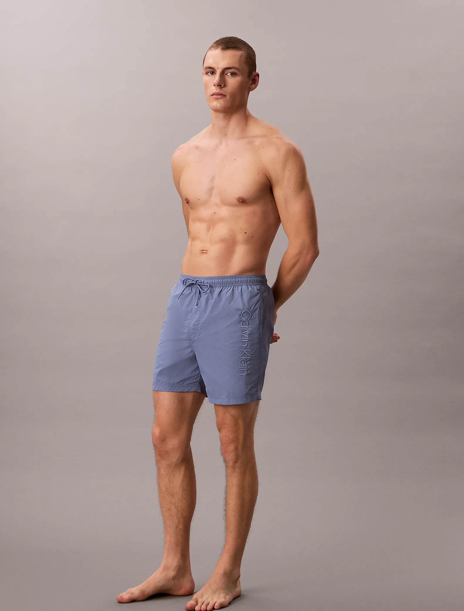 Medium zwemshort met trekkoord - CK Tech
