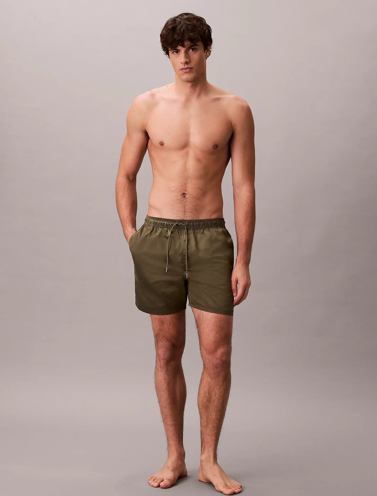 Medium zwemshort met trekkoord - CK Tech