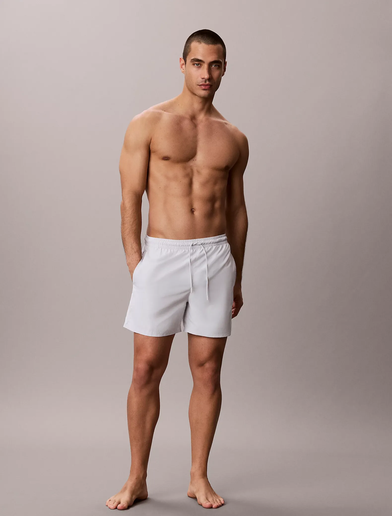 Medium zwemshort met trekkoord - CK Essentials