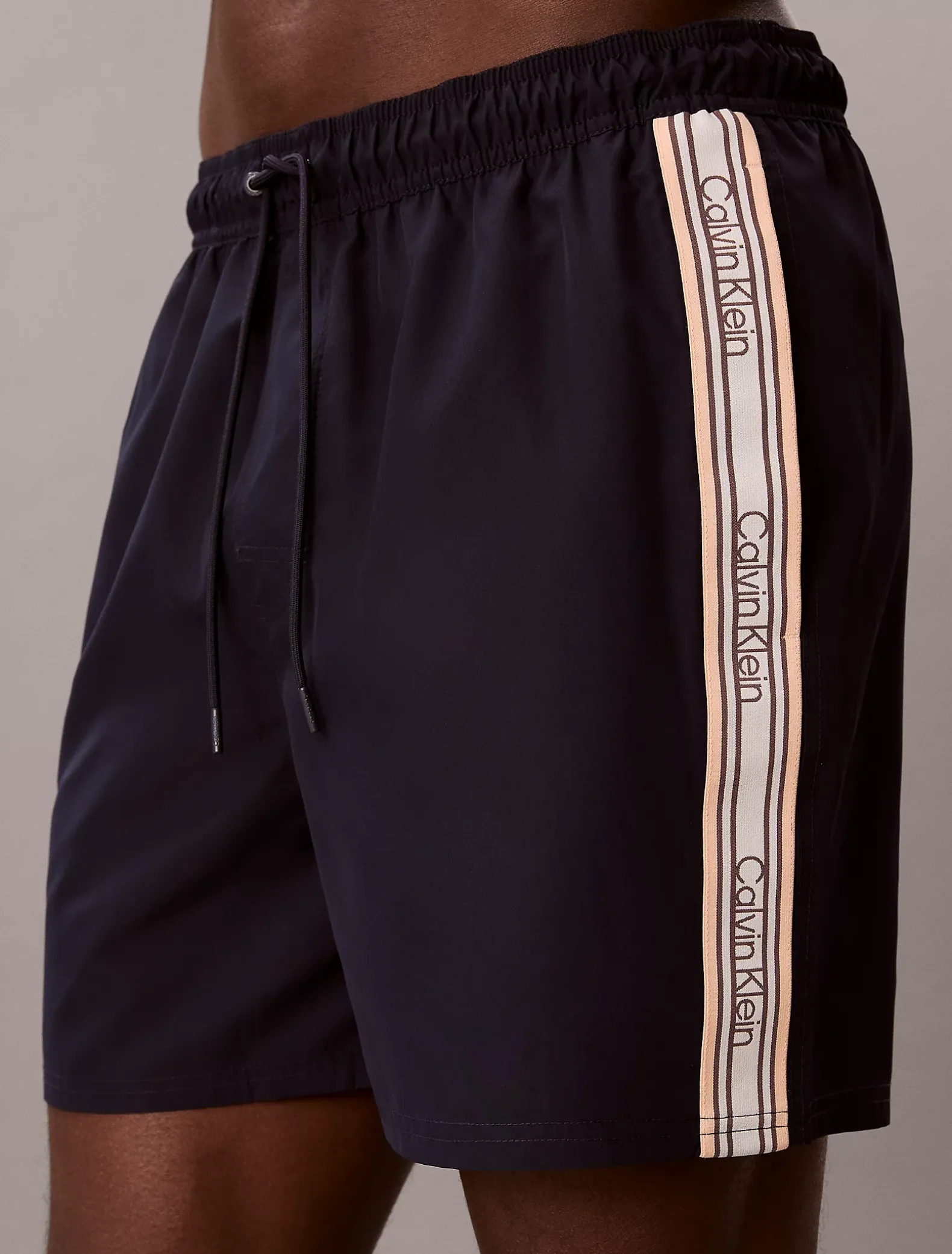 Medium zwemshort met trekkoord - CK Icon