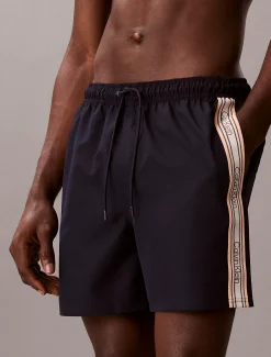 Medium zwemshort met trekkoord - CK Icon