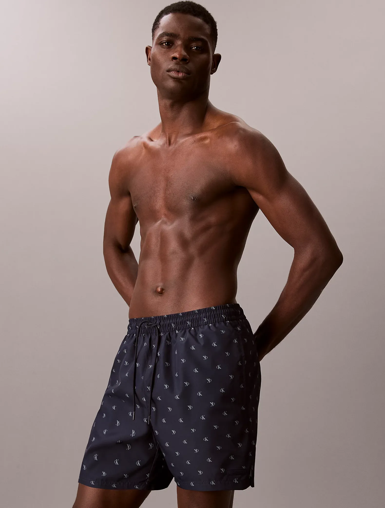 Medium zwemshort met trekkoord - Essentials