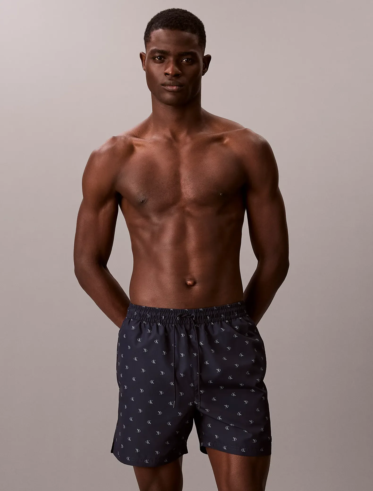 Medium zwemshort met trekkoord - Essentials