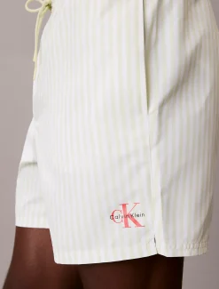 Medium zwemshort met trekkoord - CK Monogram
