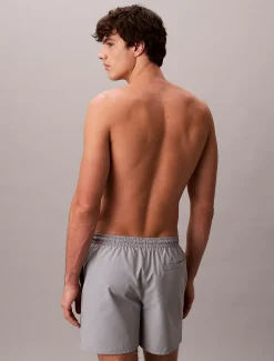 Medium zwemshort met trekkoord - CK Monogram