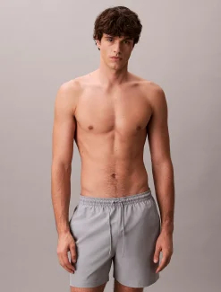 Medium zwemshort met trekkoord - CK Monogram