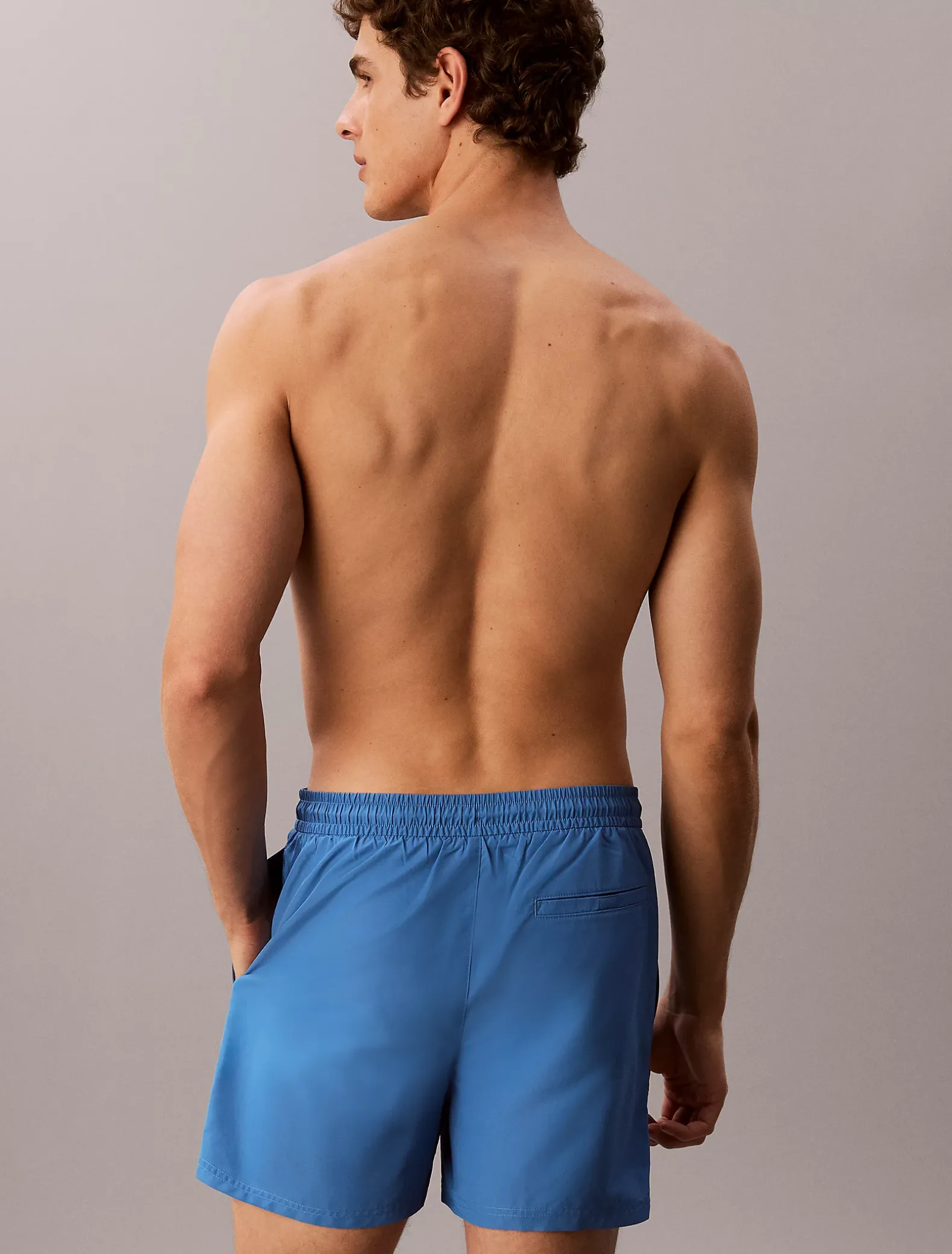 Medium zwemshort met trekkoord - Essentials