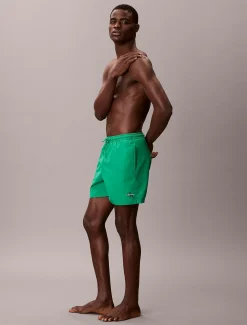 Medium zwemshort met trekkoord - CK Monogram