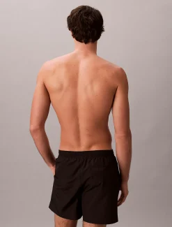 Medium zwemshort met trekkoord - CK Monogram