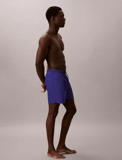 Medium zwemshort met trekkoord - CK Monogram
