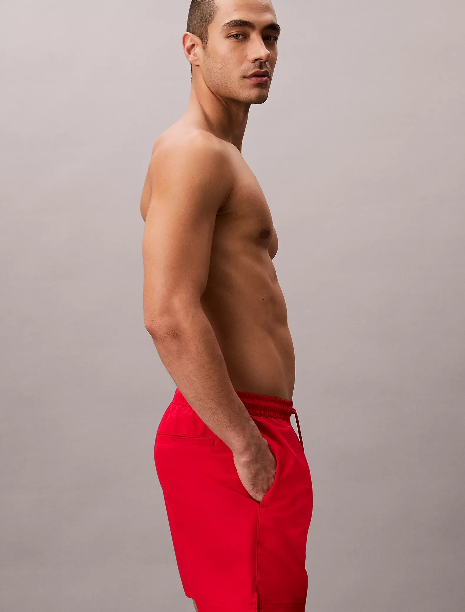 Medium zwemshort met trekkoord - Essentials