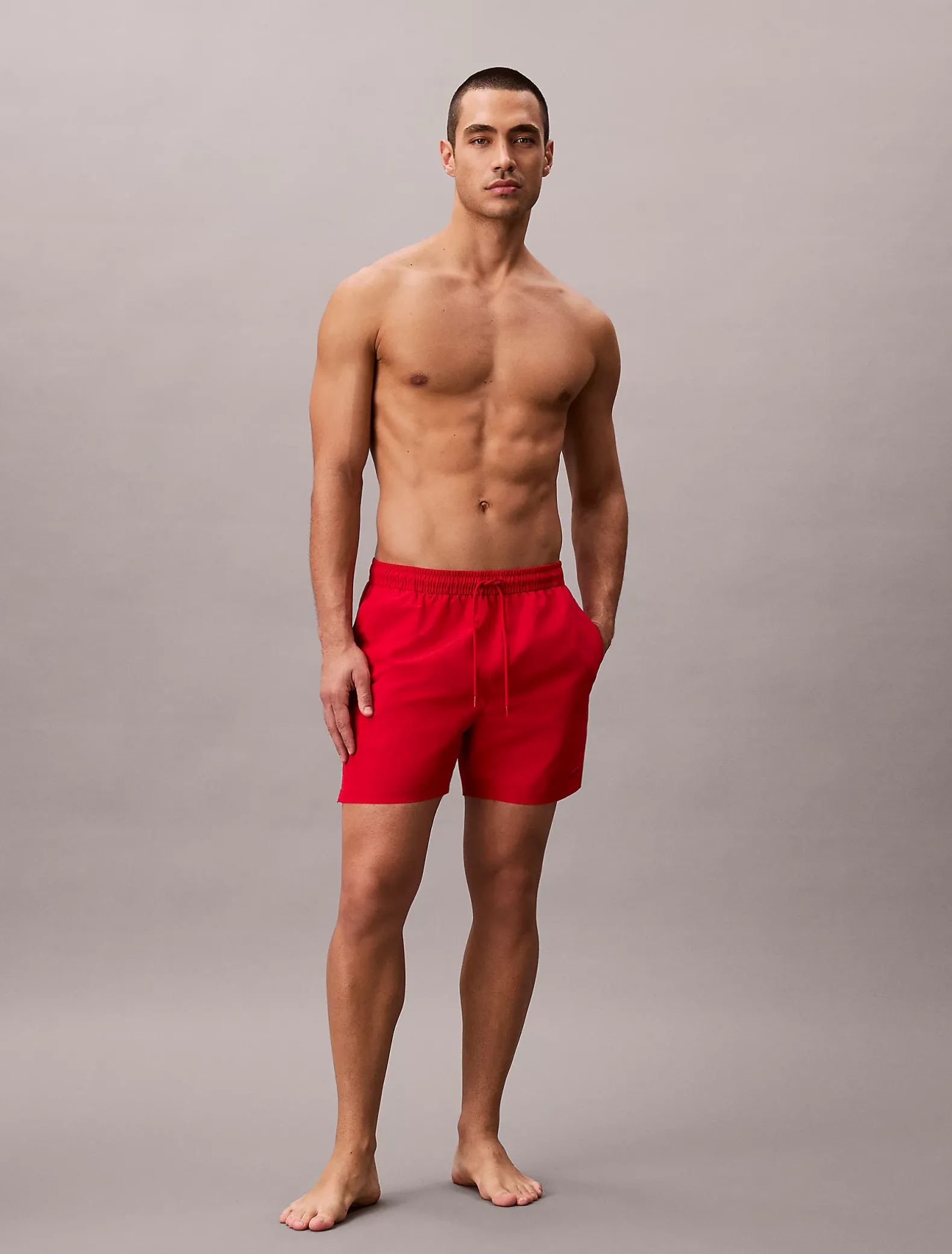 Medium zwemshort met trekkoord - Essentials