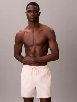 Medium zwemshort met trekkoord - CK Monogram