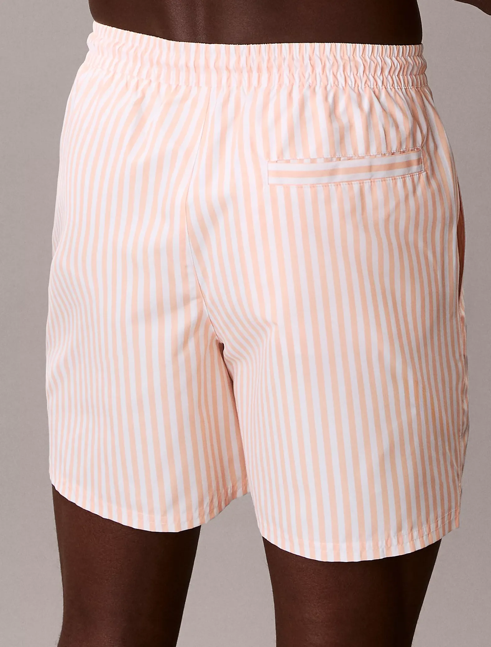 Medium zwemshort met trekkoord - CK Monogram