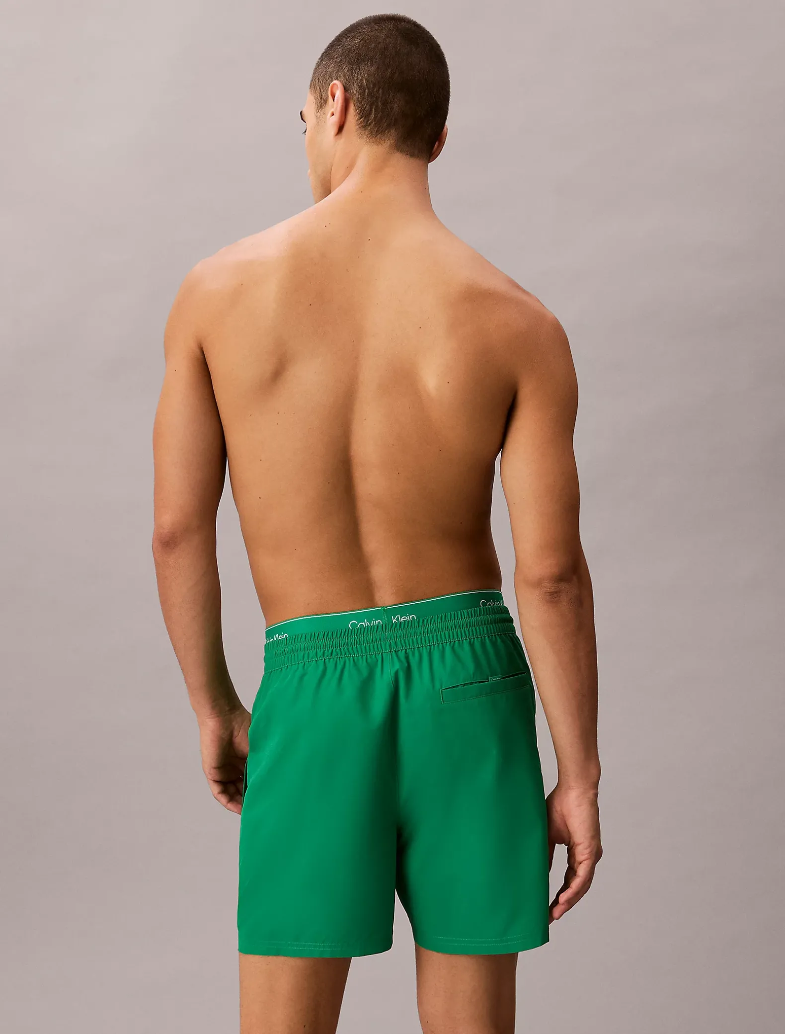 Medium zwemshort met trekkoord - CK Essentials