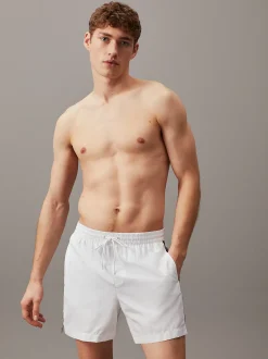 Medium zwemshort met trekkoord - Logo Tape