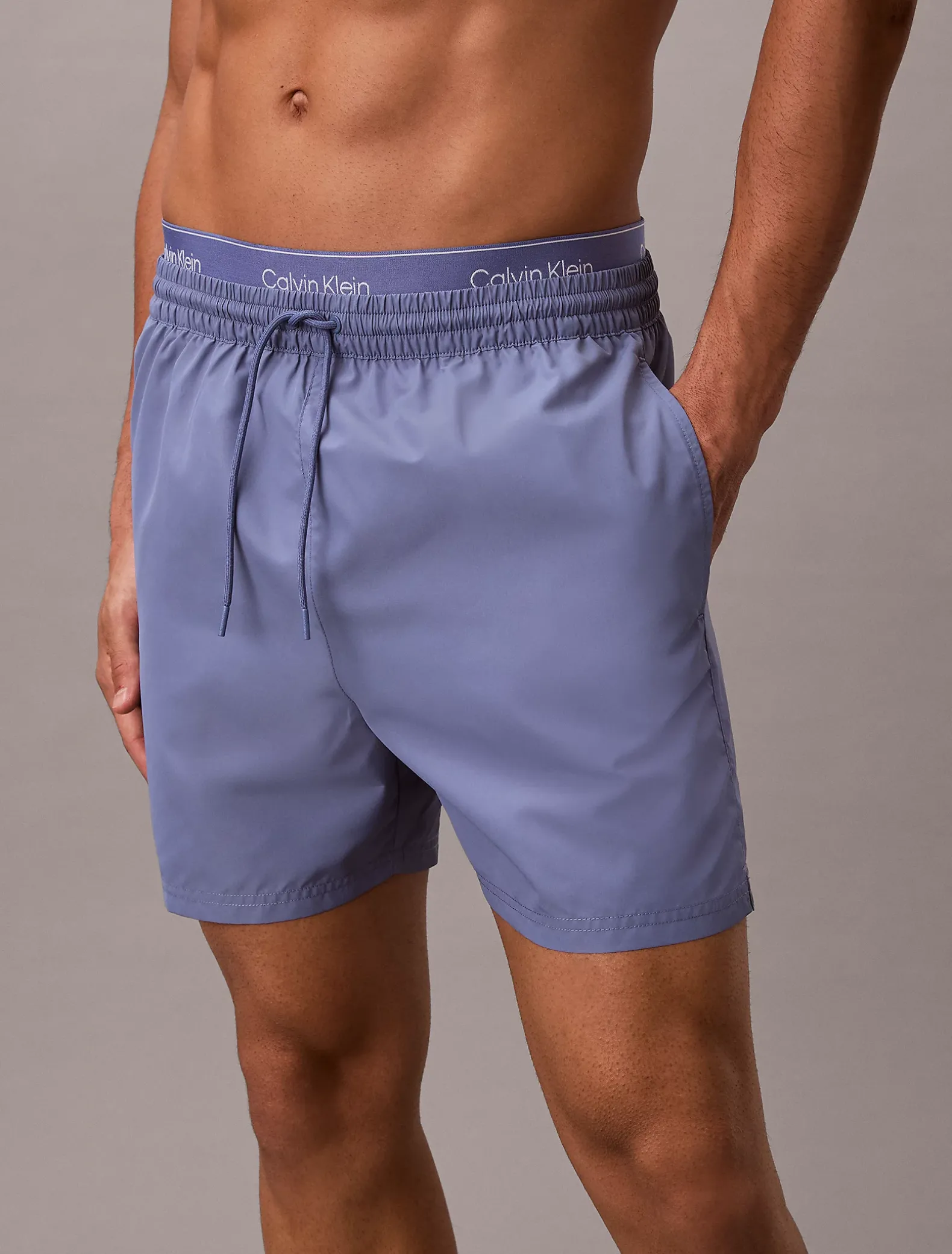 Medium zwemshort met trekkoord - CK Essentials