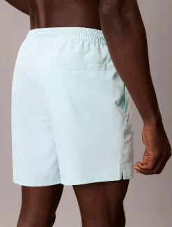 Medium zwemshort met trekkoord - CK Monogram