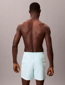Medium zwemshort met trekkoord - CK Monogram