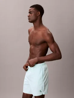 Medium zwemshort met trekkoord - CK Monogram