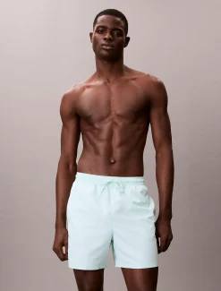 Medium zwemshort met trekkoord - CK Monogram