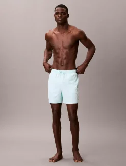 Medium zwemshort met trekkoord - CK Monogram